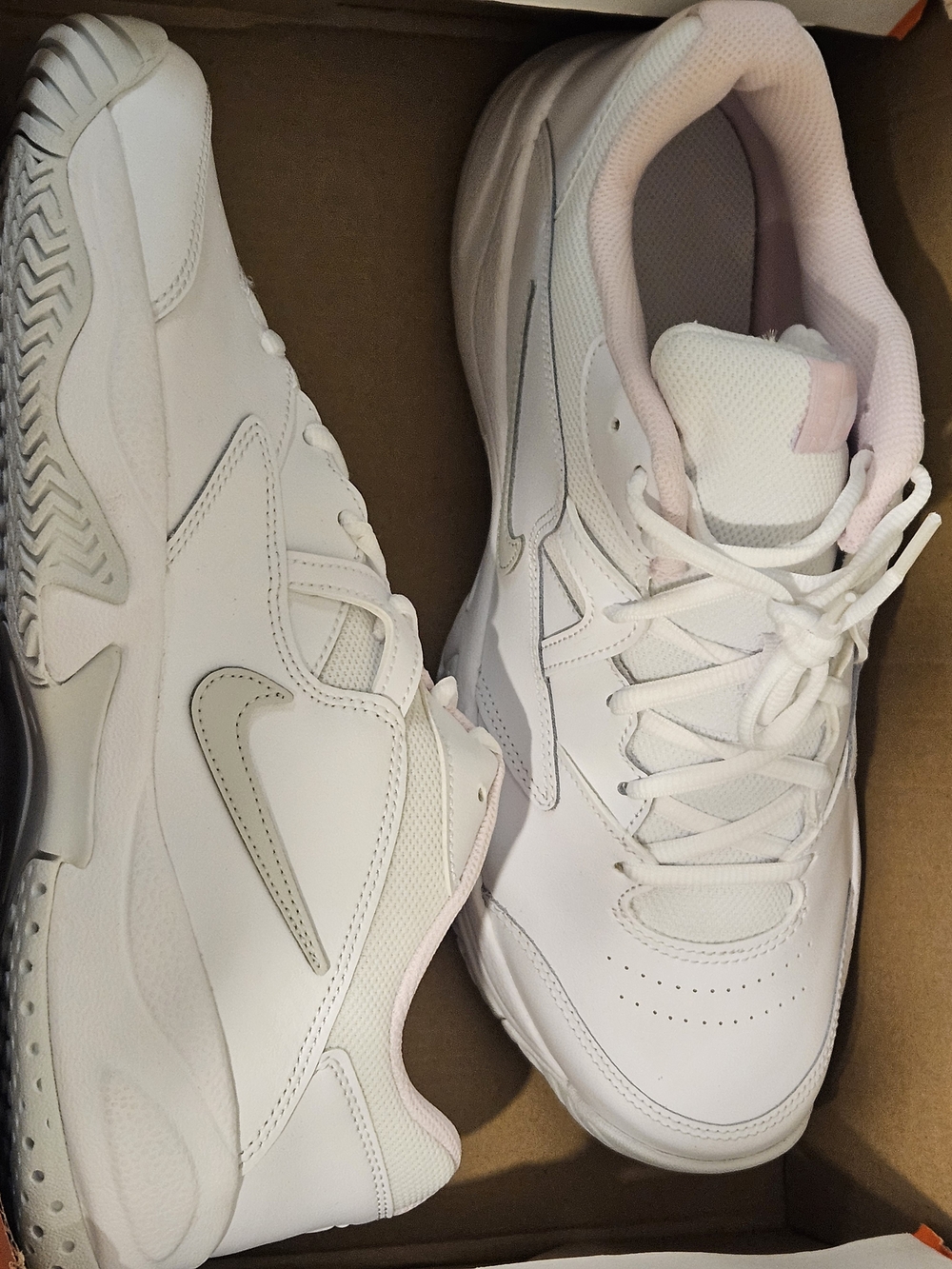 Nike Court Lite 2 Women's Tennis Low Top Sneakers White/Pink AR8838-104